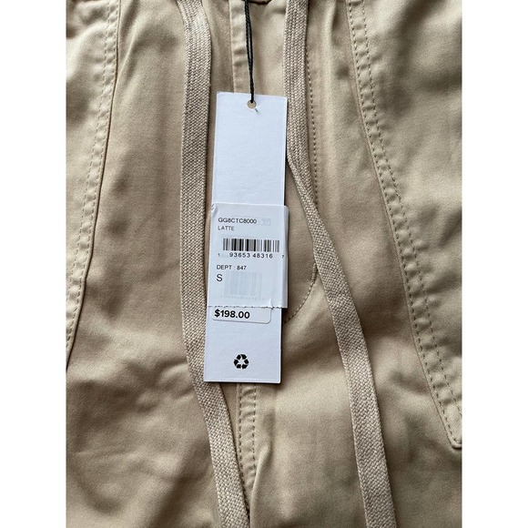 JOE'S The Sienna Coted Joggers in Latte Size S - Picture 9 of 10
